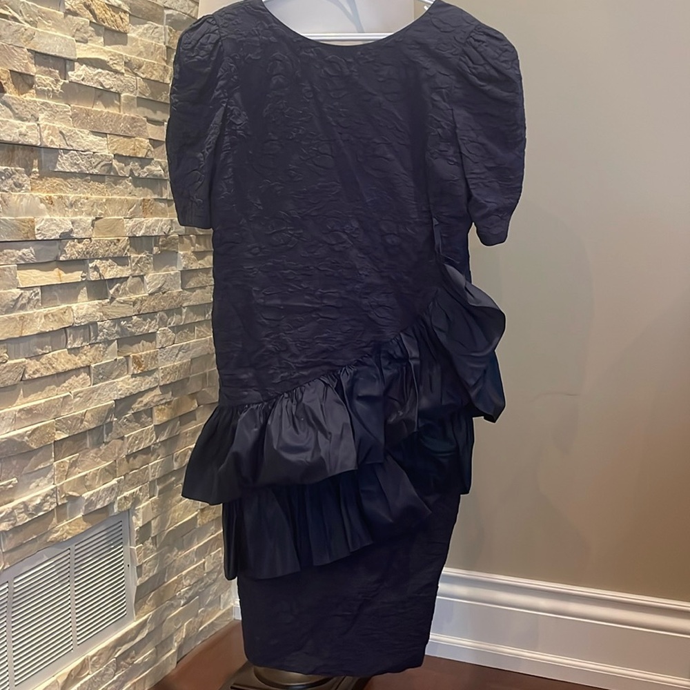 Vintage Randy Collections Navy Blue Dress